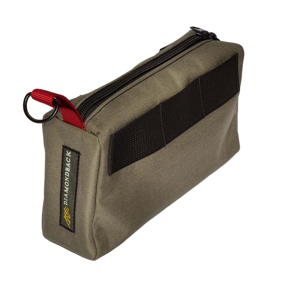 Diamondback Toolbelts Red Webbing GoPax Small Zipper Bag - Flockneti