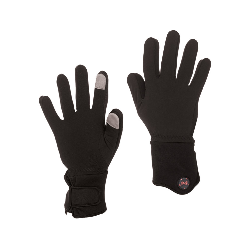 Mobile Warming Heated Gloves Liner Unisex 7.4 Volt Black XS - Flockneti