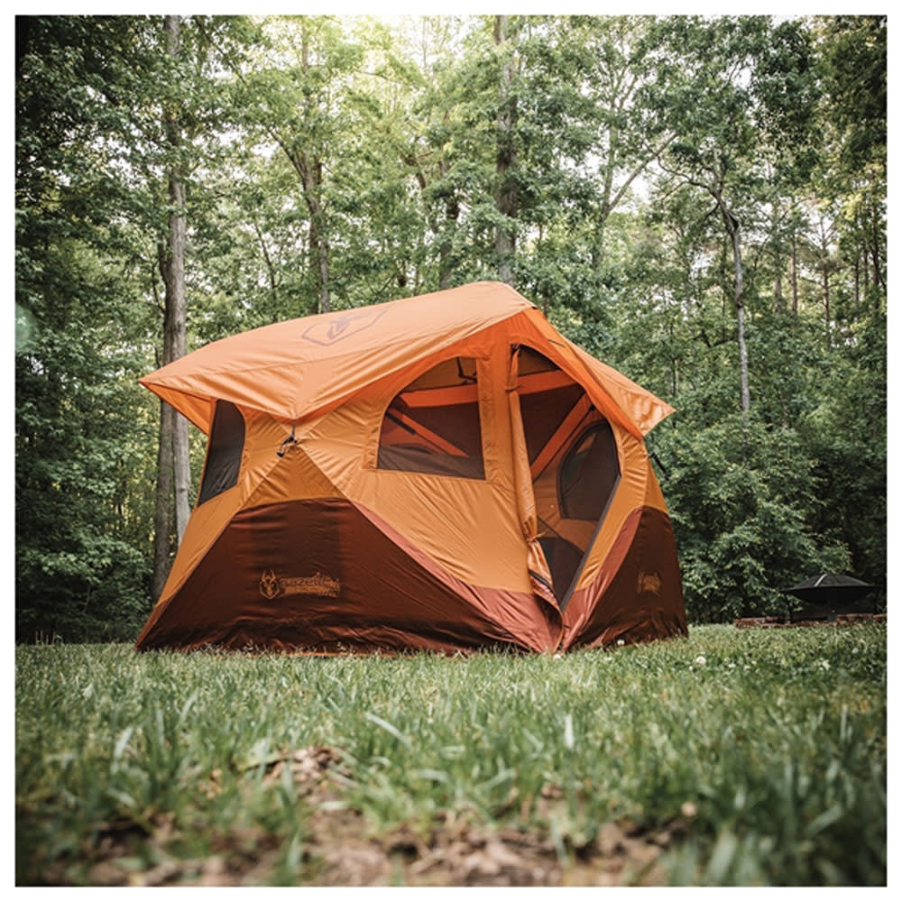 Gazelle T4 Overland Edition 4 Person Camping Tent Orange - Flockneti