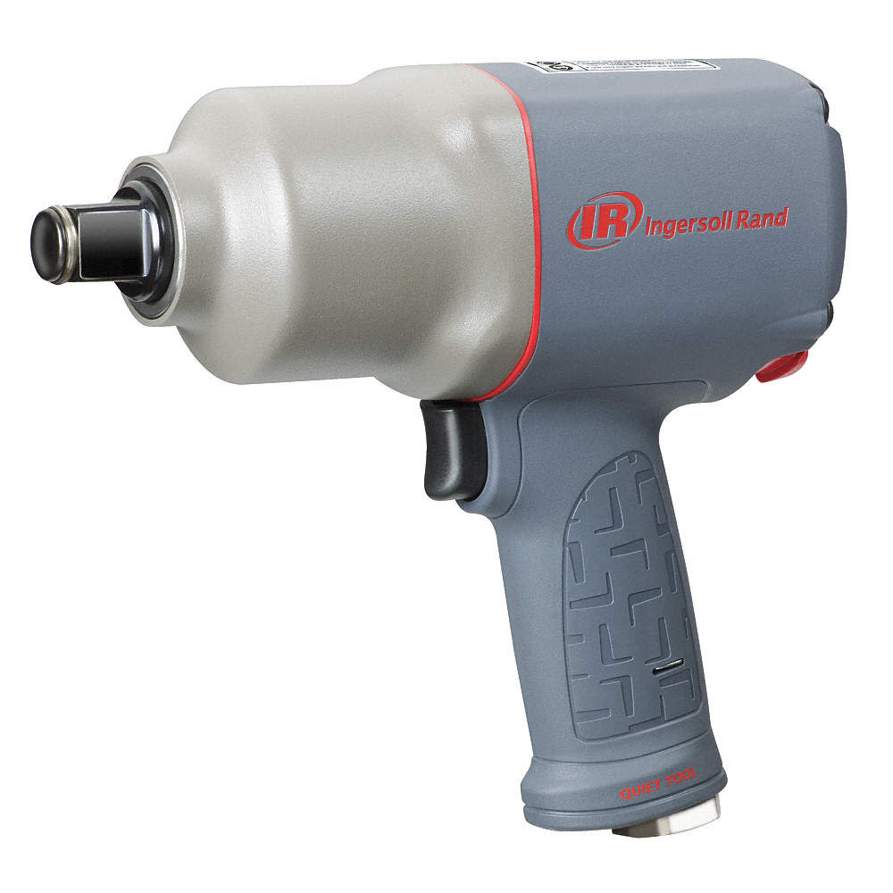 Ingersoll Rand 3/4 In. Drive Bottom Exhaust Air Powered Quiet Impact Wrench - Flockneti