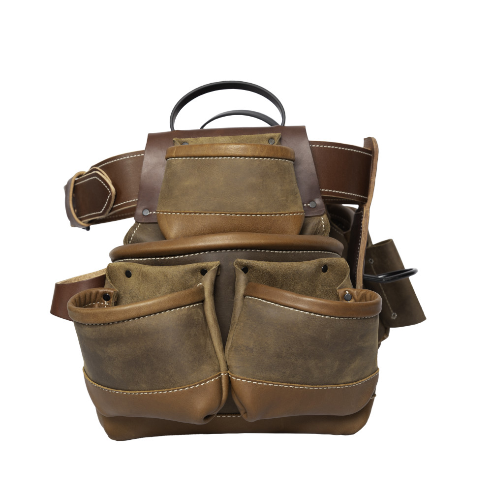 Duluth Pack Contractor Tool Belt Leather 42″-52″ L/XL - Flockneti