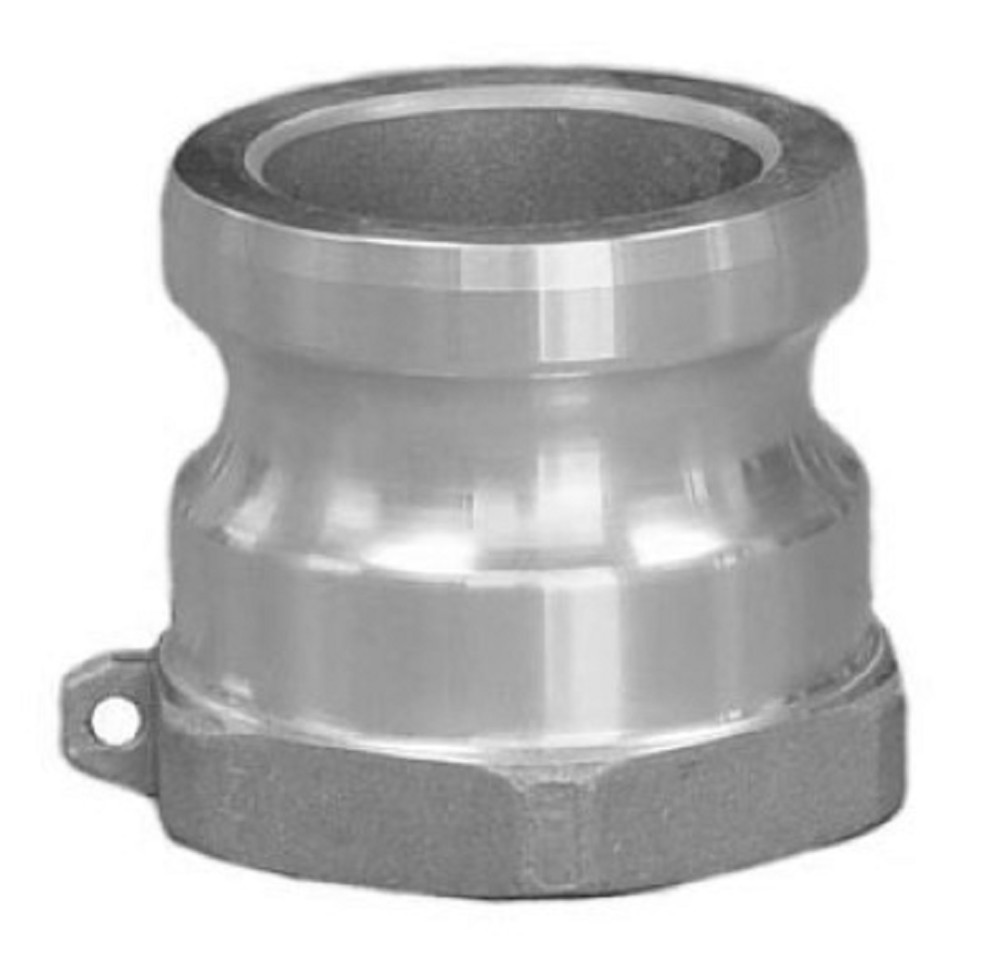 Honda 4 Inch Aluminum Male Camlock Adapter (Female NPT) - Flockneti