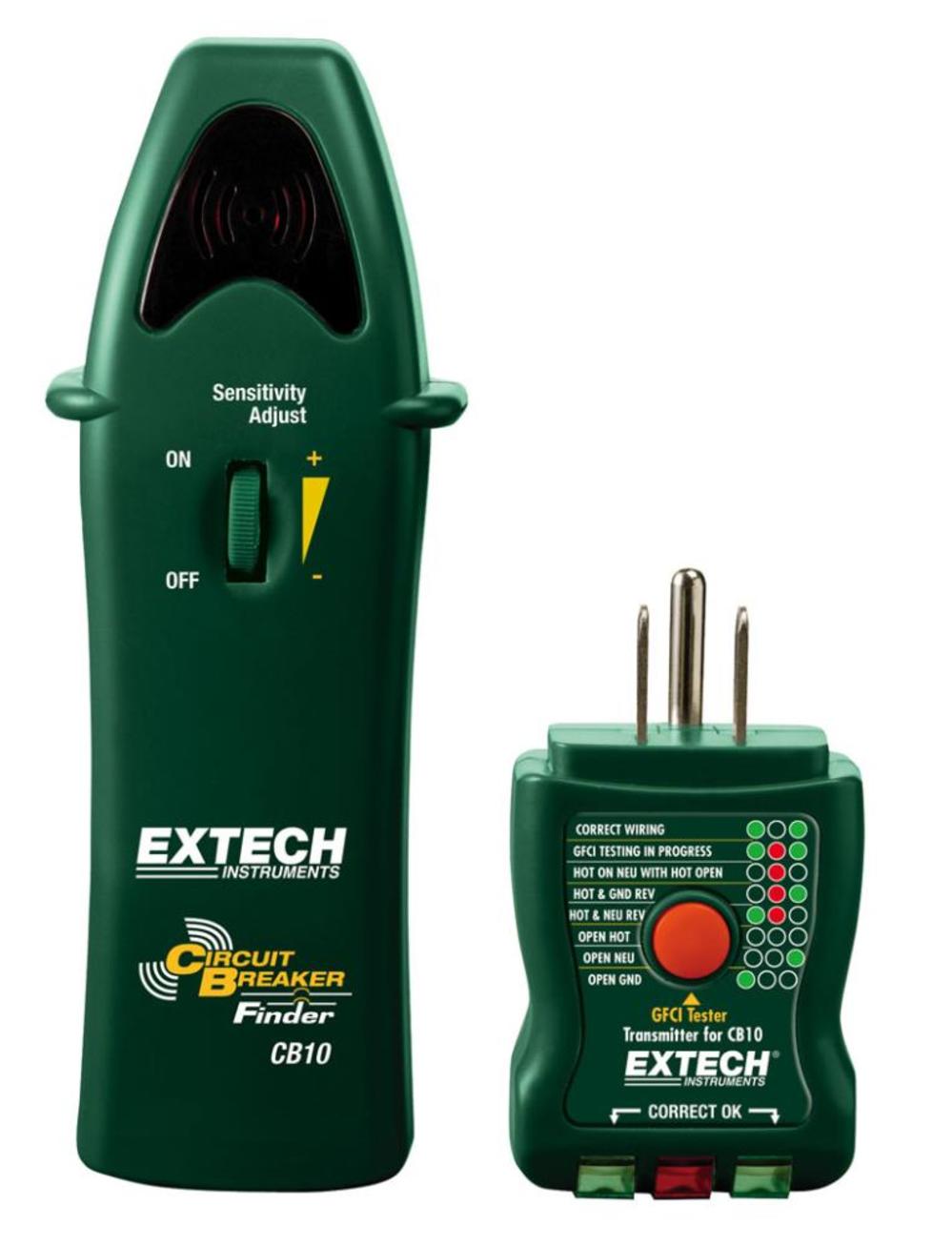 Extech AC Circuit Breaker Finder/Receptacle Tester - Flockneti
