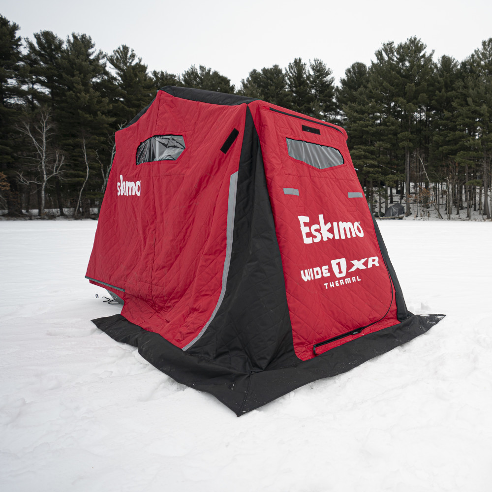 Eskimo Wide 1 Thermal XR Ice Fishing House Portable - Flockneti