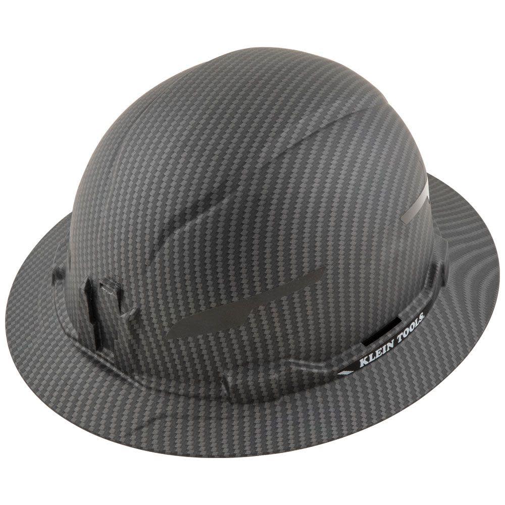 Klein Tools KARBN Hard Hat Full Brim Class E - Flockneti