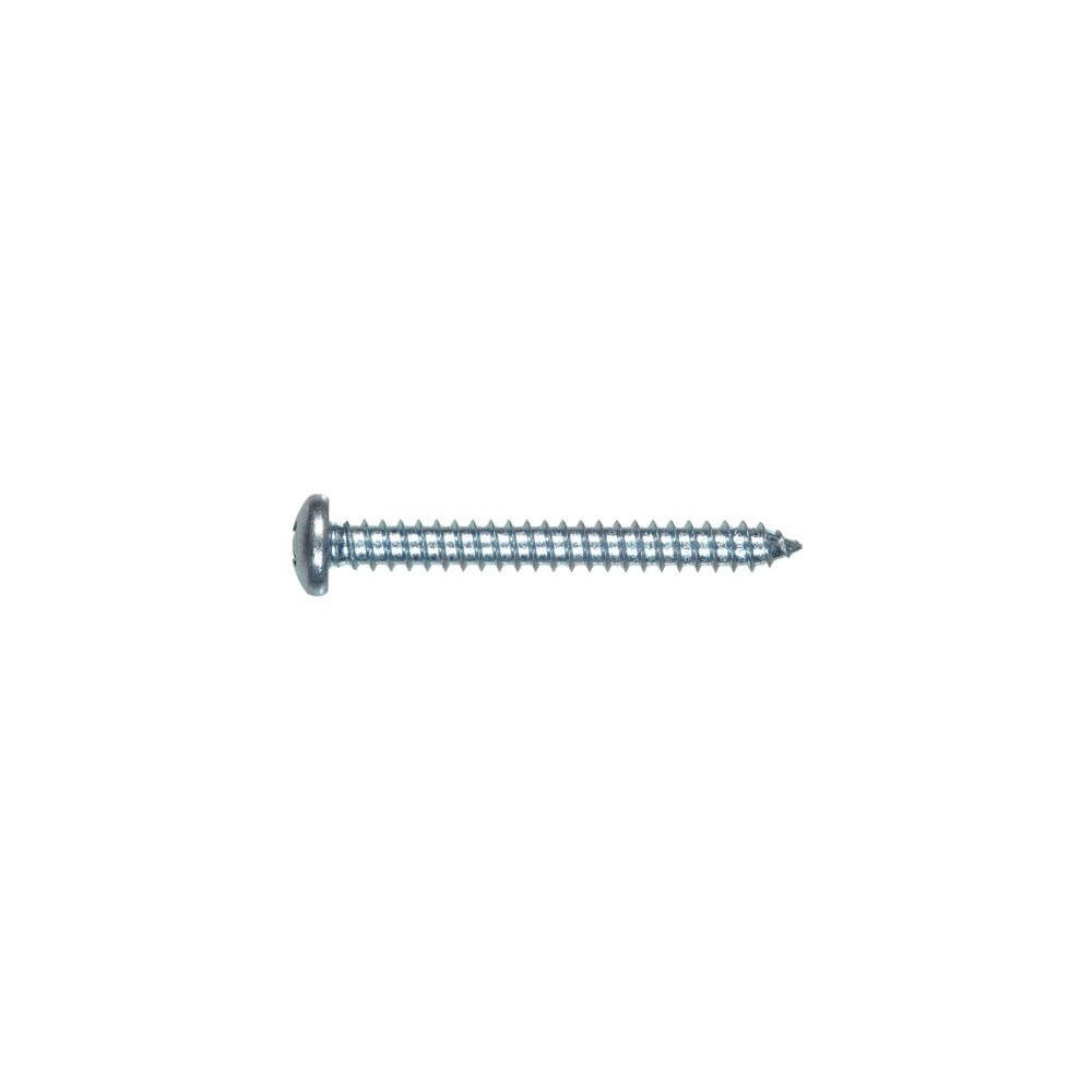 Hillman #8 x 2 1/2″ Zinc Pan Head Phillips Sheet Metal Screw 100pk - Flockneti