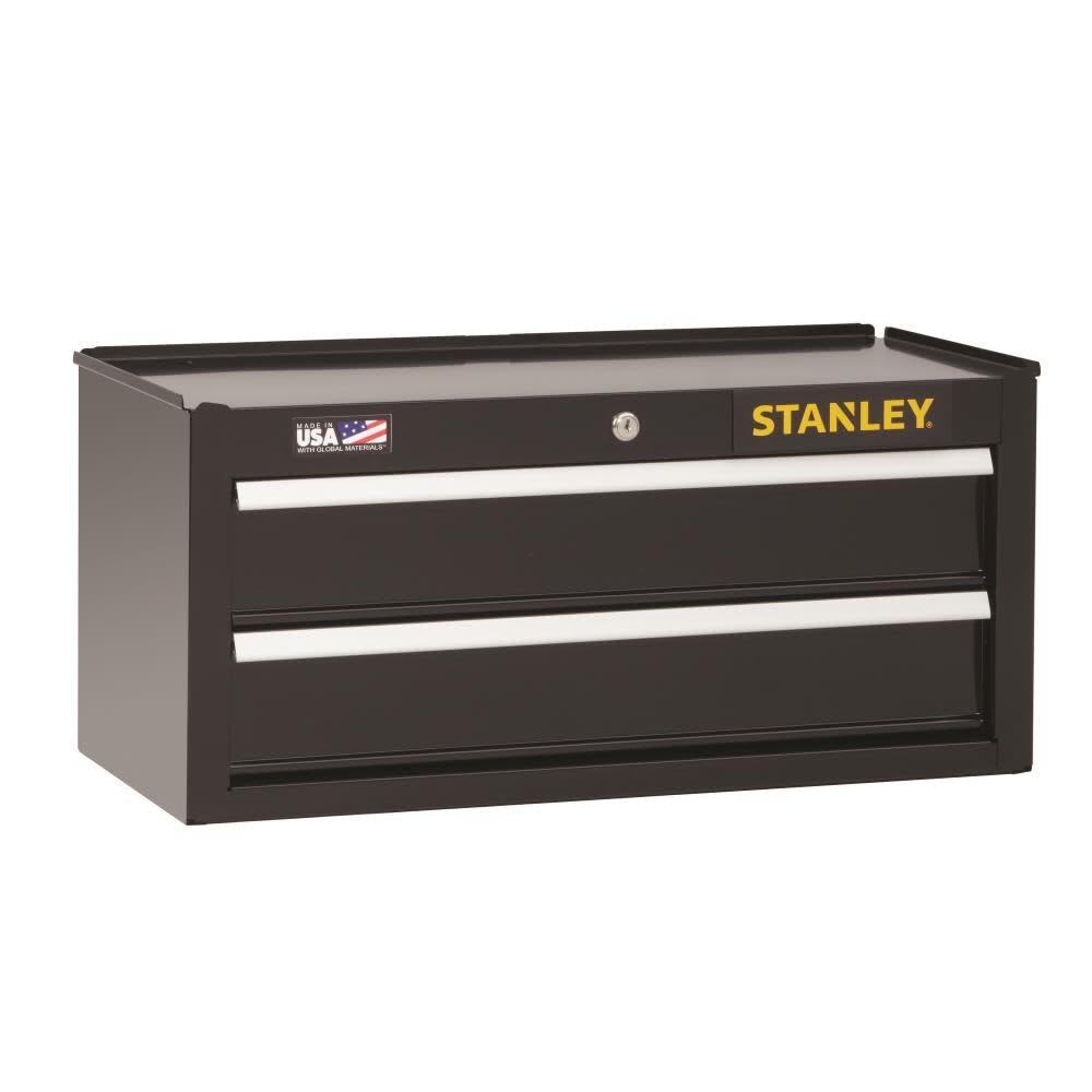 Stanley 26 in. W 300 Series 2-Drawer Middle Tool Chest - Flockneti