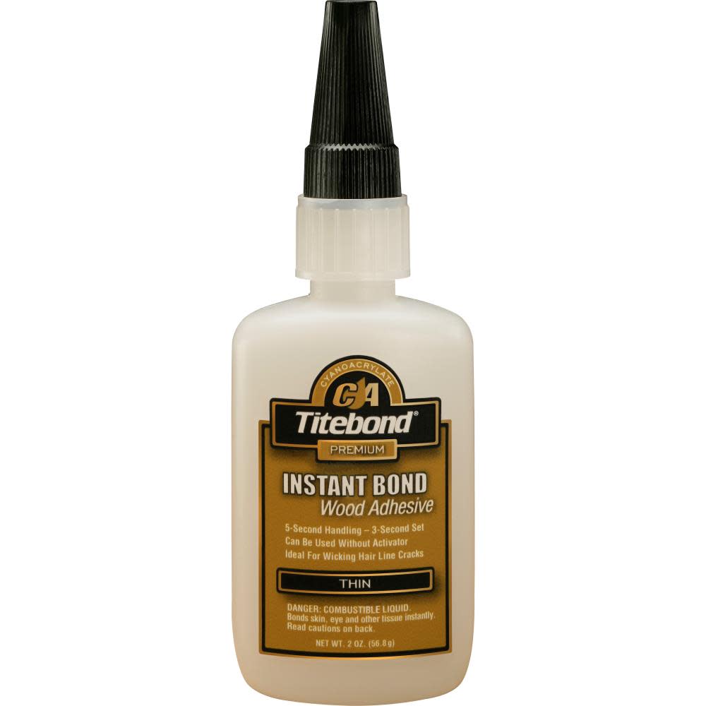 Titebond 2 Oz Instant Bond Wood Adhesive Thin Adhesive - Flockneti