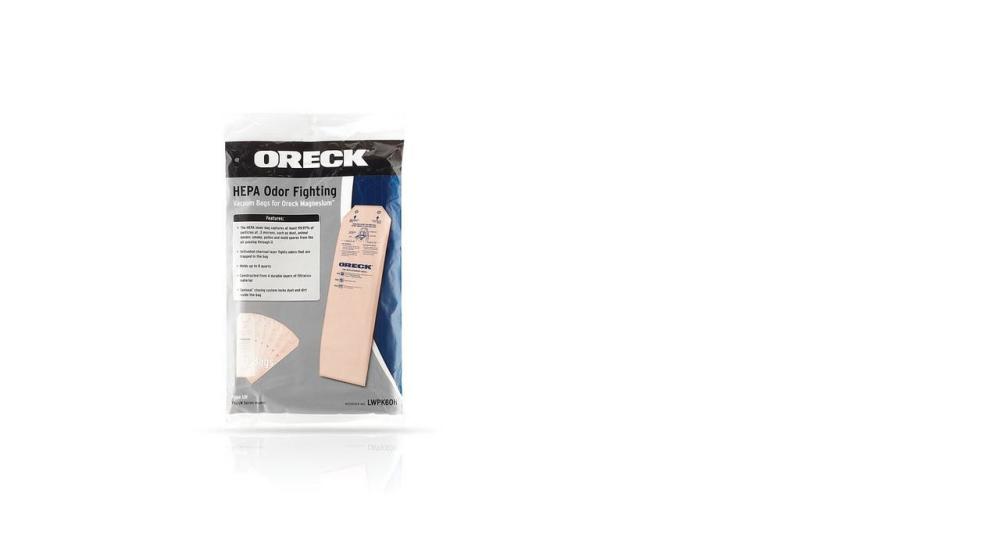 Oreck Magnesium HEPA Odor Fighting Vacuum Cleaner Bags (6 pack) - Flockneti