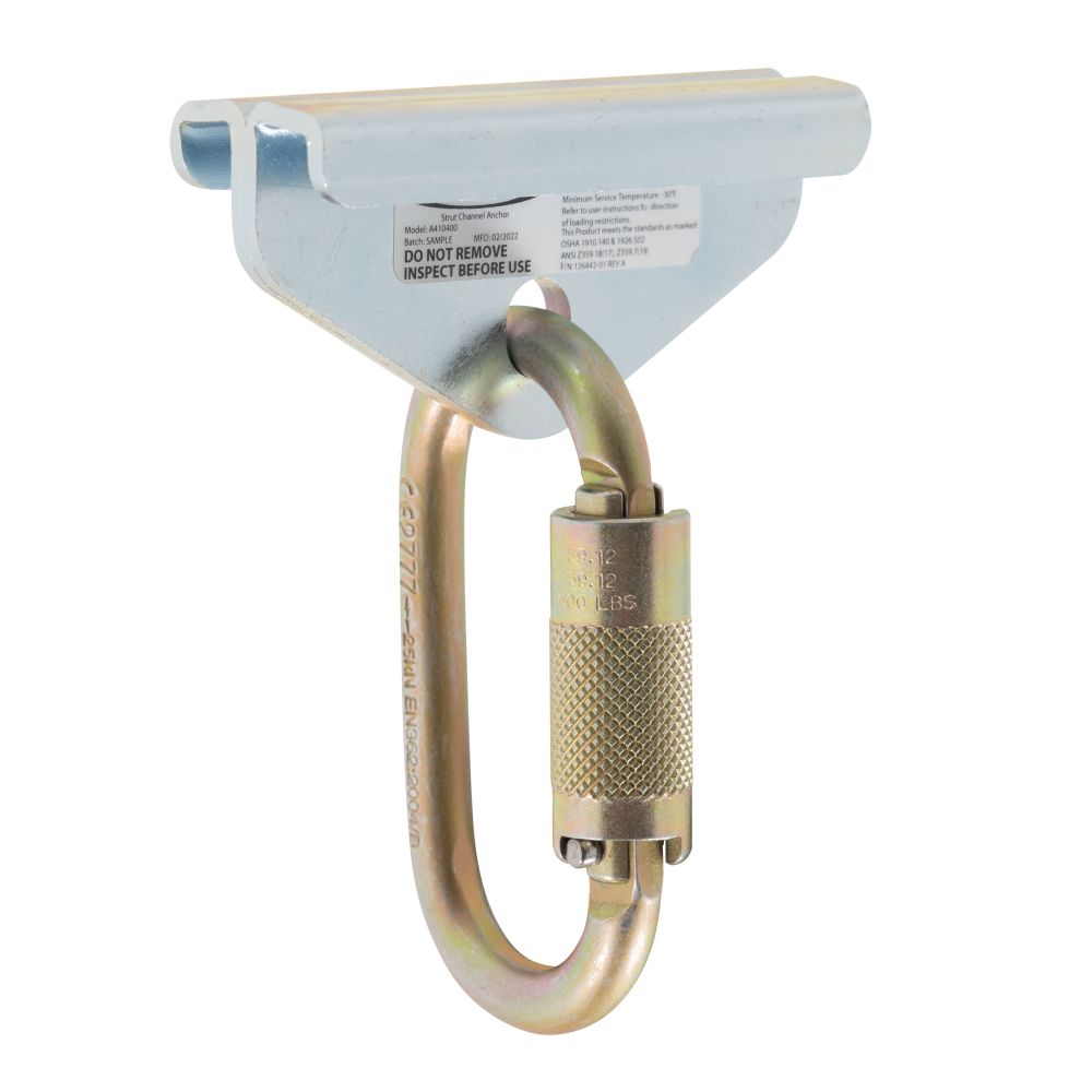 Werner Strut Anchor with Carabiner A410400 - Flockneti