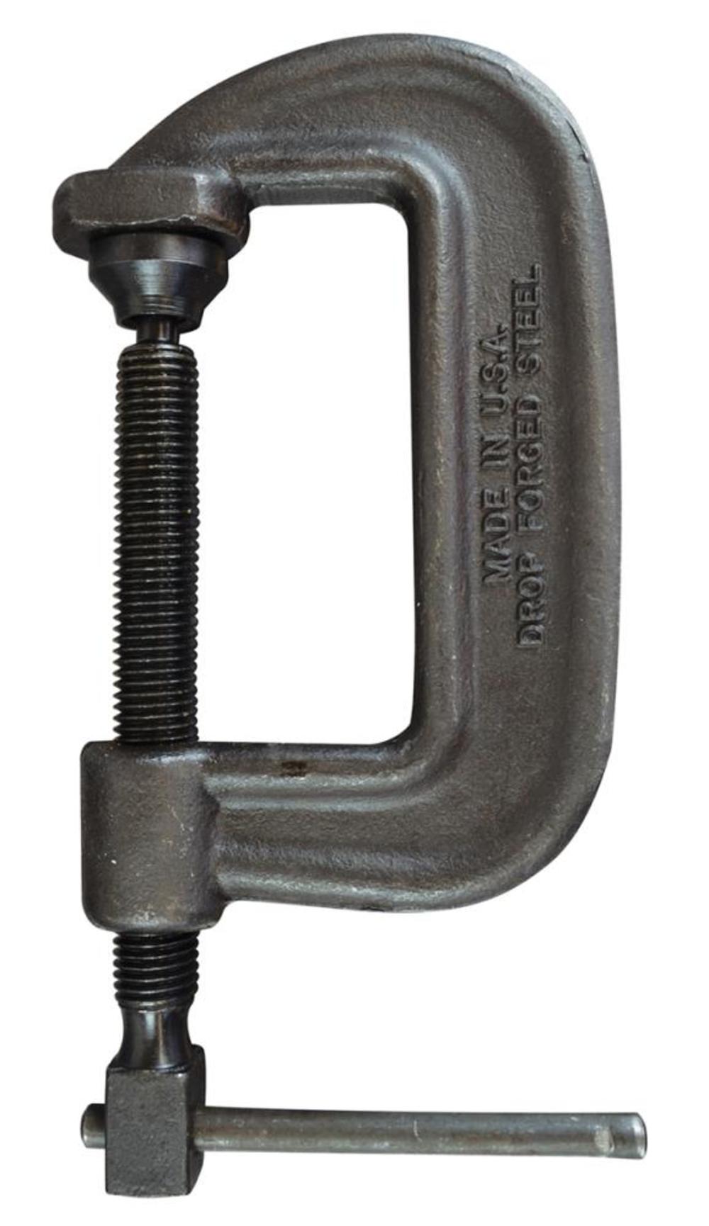Bessey Drop Forged C-Clamp 3 Inch Capacity 2 Inch Throat Depth - Flockneti