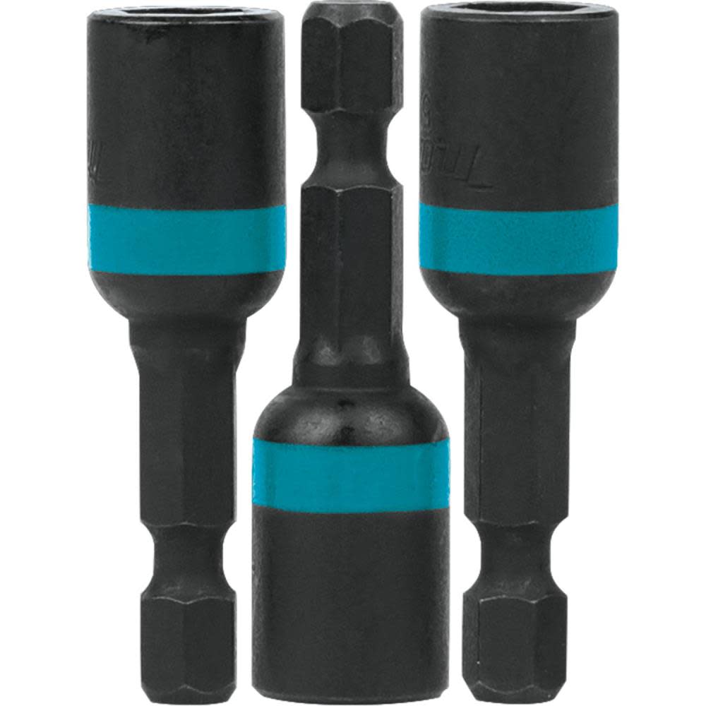 Makita Impact X 5/16 x 1-3/4 Magnetic Nut Driver 3/pk - Flockneti