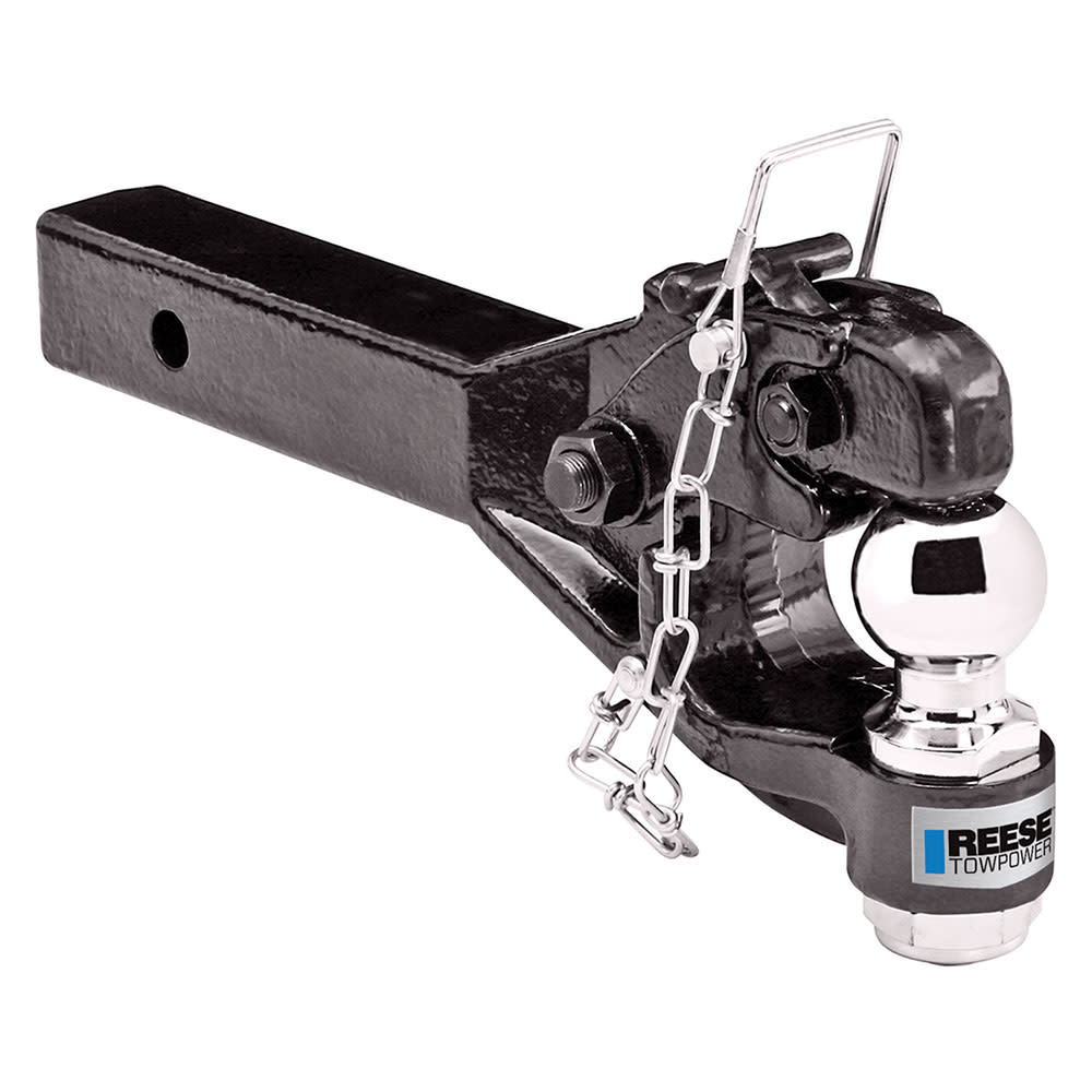 Reese 12000 lbs Combination Pintle Hook Mount with 2″ Hitch Ball - Flockneti