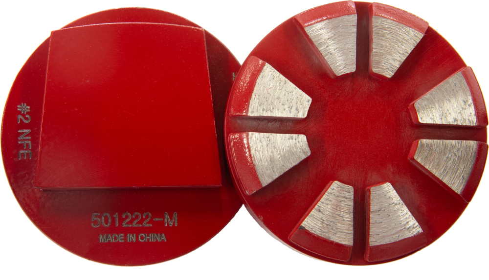 National Flooring Equipment Medium Bond Metal Grinding Disks – 80 Grit 8mm - Flockneti