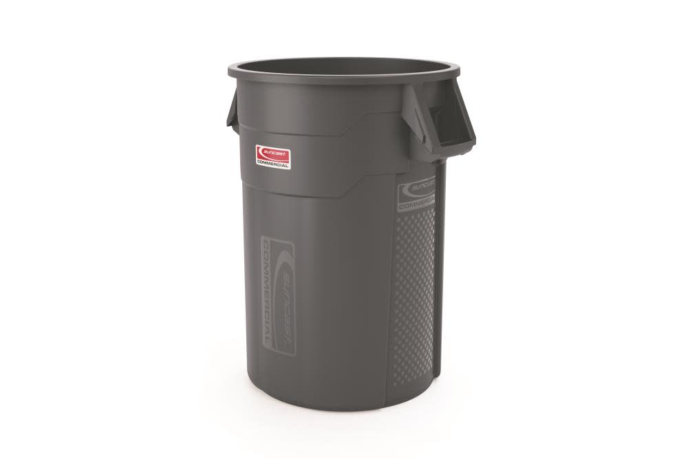 Suncast Utility Trash Can 44 Gallon - Flockneti