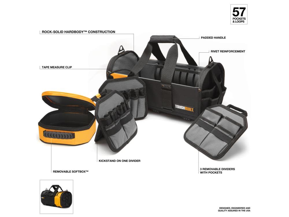 Toughbuilt Modular Tote 18″ - Flockneti