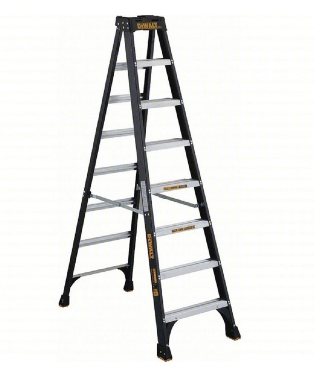 DEWALT Stepladder Type IA 300lb Rated FG 8′ - Flockneti