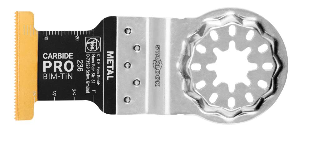 Fein E-Cut Carbide Pro Oscillating Multi-Tool Blade 3-Pack - Flockneti