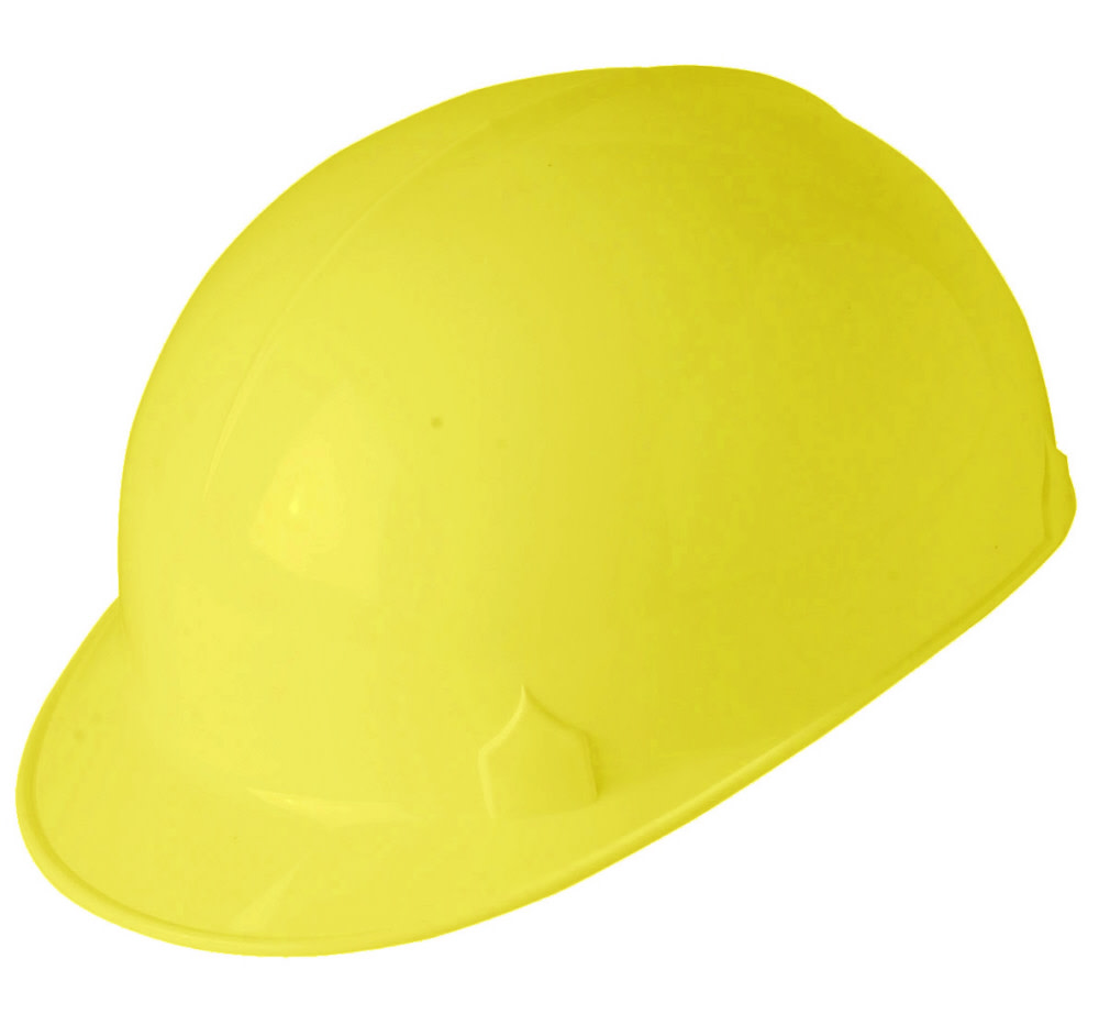 Jackson Safety Yellow SC 6 Hard Hat with 4pt Ratchet Suspension - Flockneti