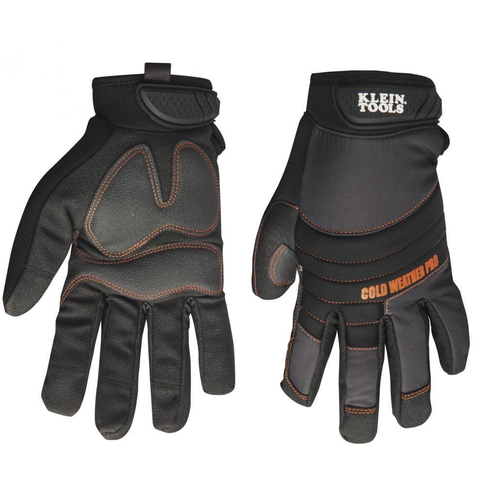 Klein Tools Cold Weather Pro Gloves X-Large - Flockneti