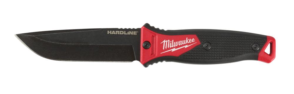 Milwaukee 5 in. HARDLINE Fixed Blade Knife (Boxed) - Flockneti