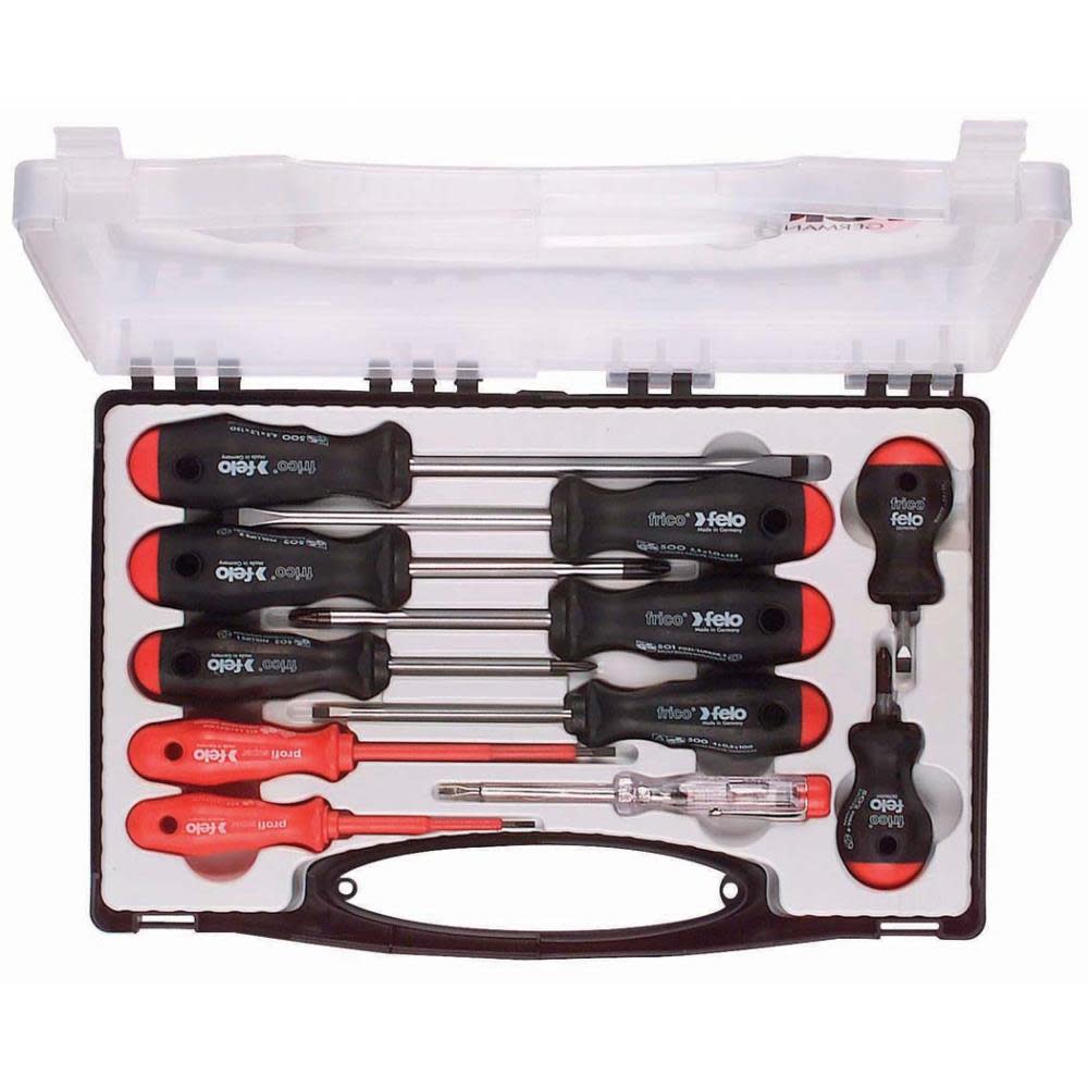 Felo 11pc Screwdriver Set - Flockneti