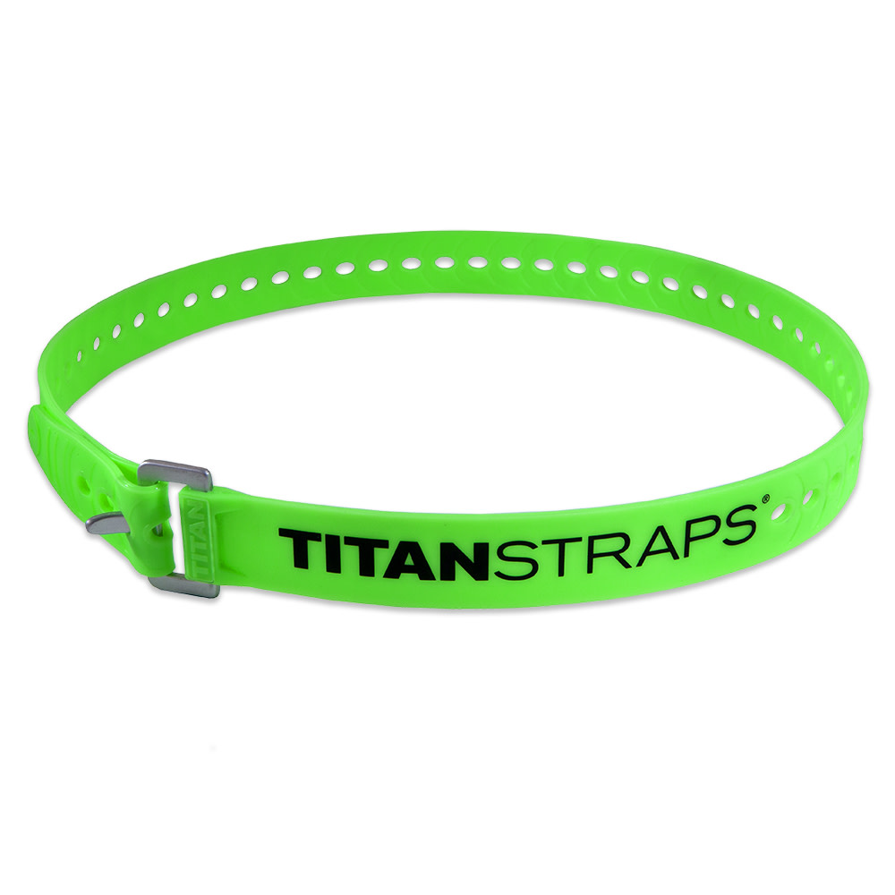 Titan Straps 36 In./91 Cm Green Industrial Strap - Flockneti
