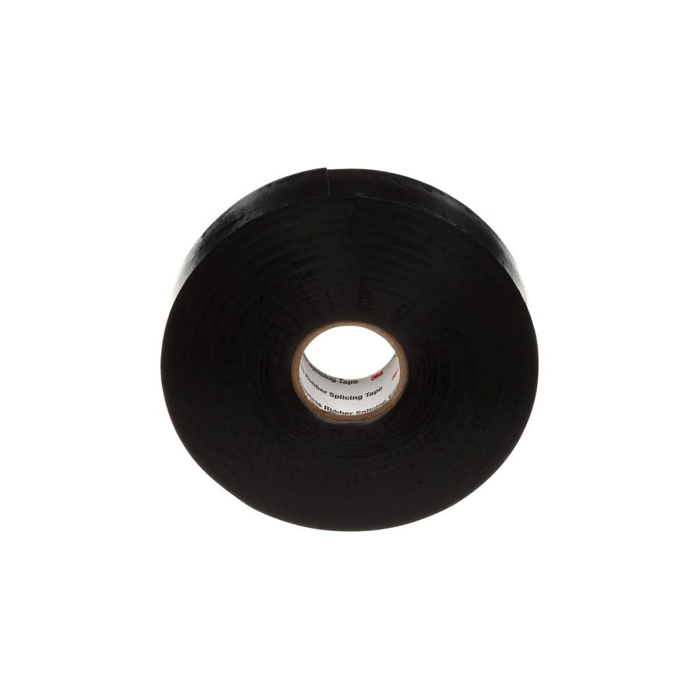 3M Scotch Splicing Tape 0.75″ x 30′ Linerless Rubber Black - Flockneti