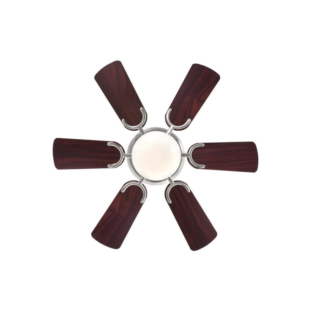 Westinghouse 30″ Petite Brushed Nickel LED Indoor Ceiling Fan - Flockneti