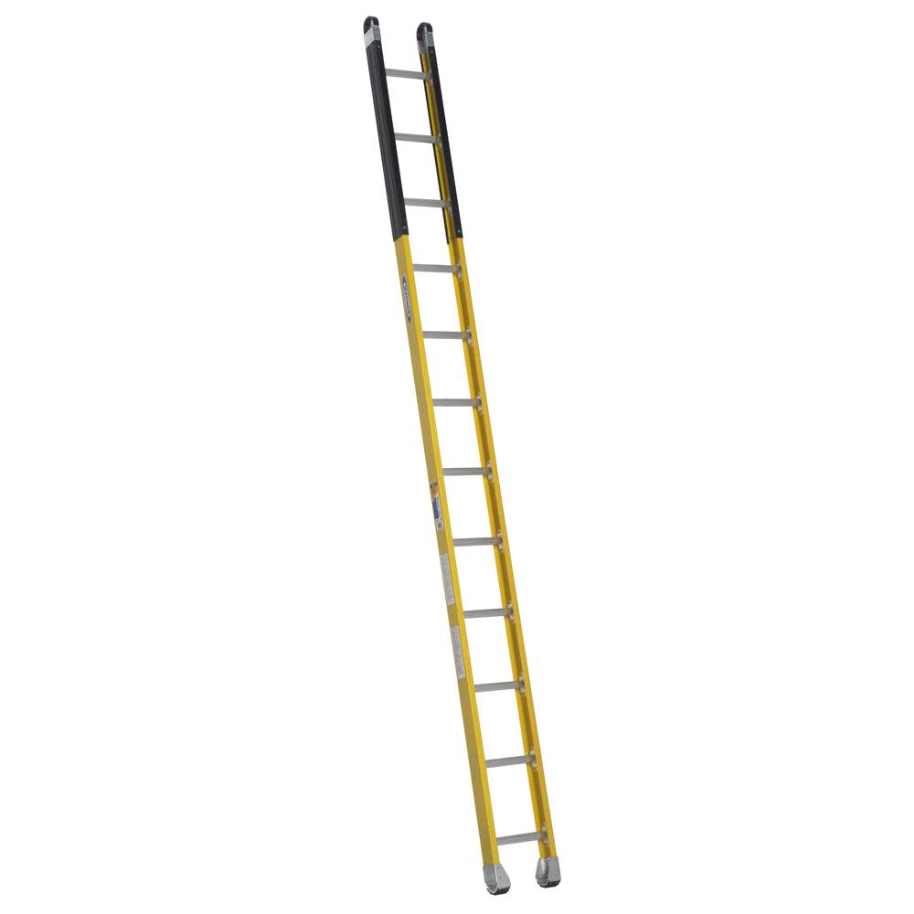 Werner 12 Ft. Type IAA Fiberglass Manhole Ladder - Flockneti