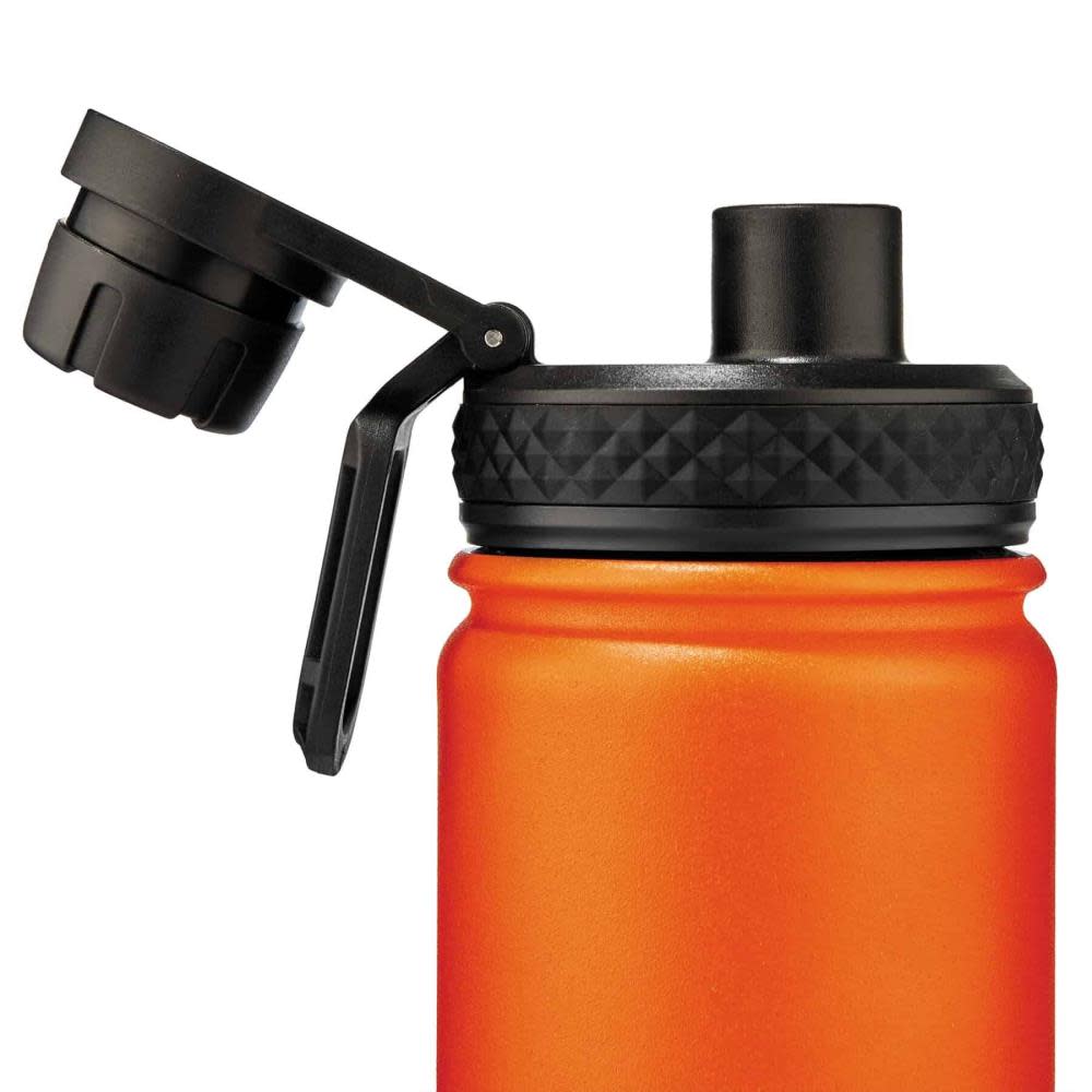 Ergodyne Chill Its 5152 Water Bottle 750 ml Orange Insulated Stainless Steel - Flockneti