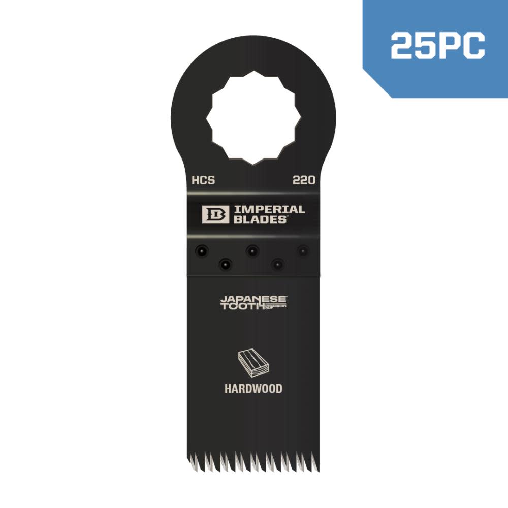 Imperial Blades SuperCut 1 1/4″ Hardwood Blade 25pc - Flockneti