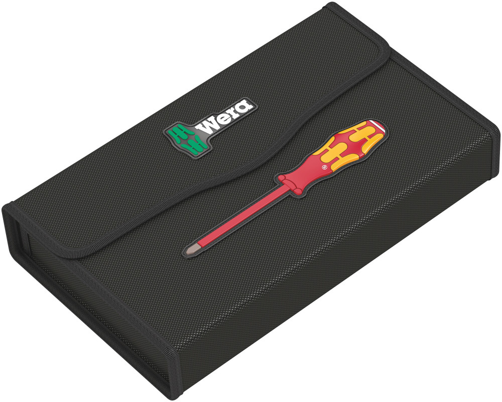 Wera Tools 7pc Kraftform Plus 100 iS/7 Set 1 VDE Screwdriver Set - Flockneti