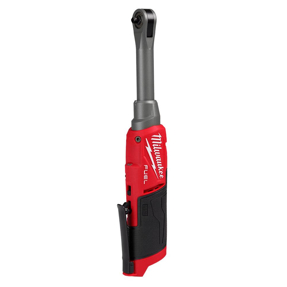 Milwaukee M12 FUEL 1/4″ Extended Reach High Speed Ratchet Bare Tool - Flockneti