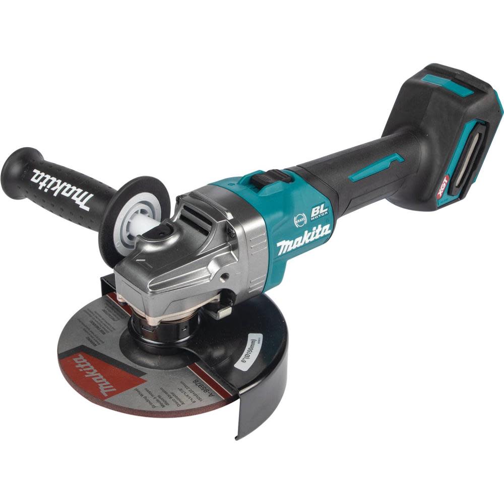 Makita 40V max XGT Angle Grinder 6″ with Electric Brake Bare Tool - Flockneti