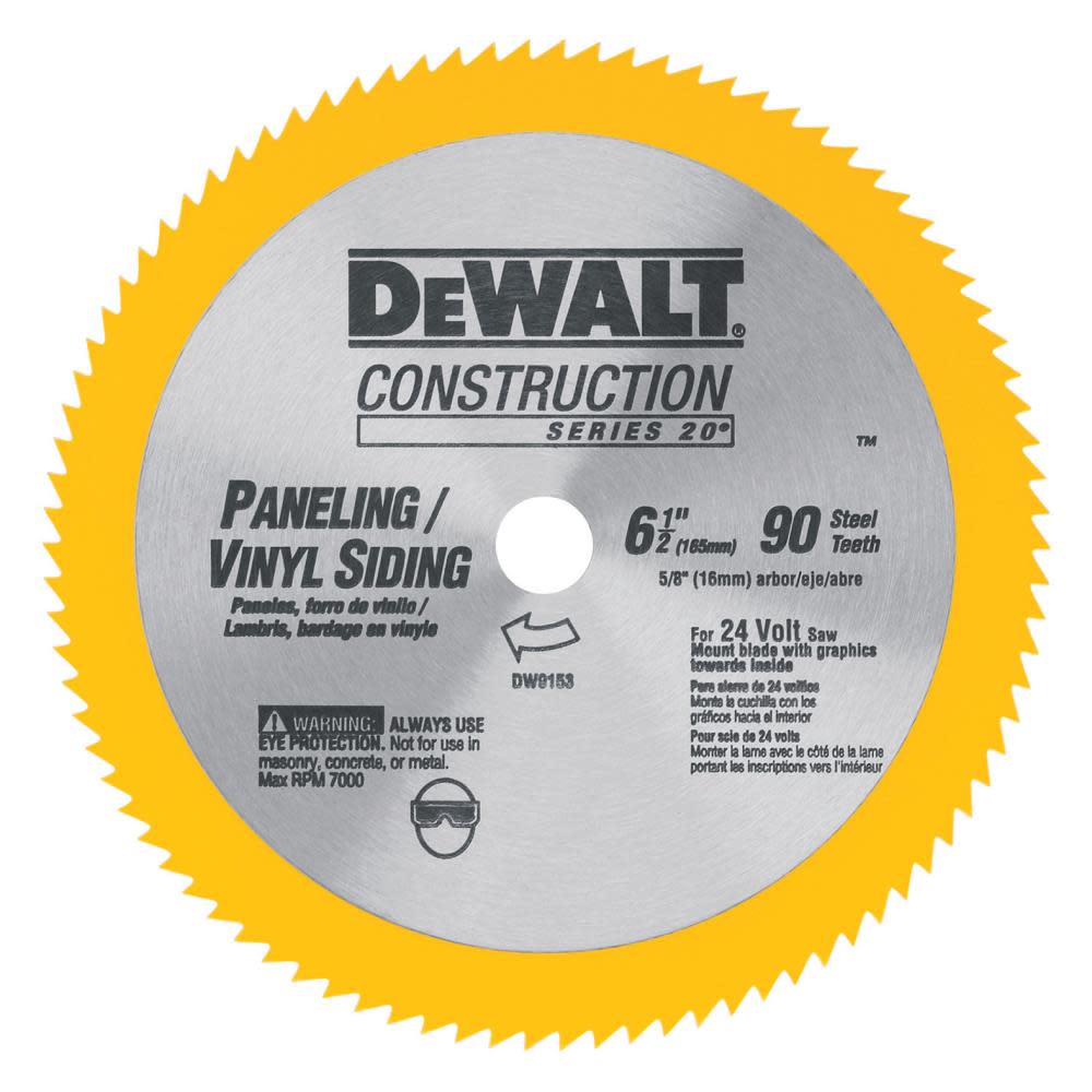 DEWALT 6-1/2-in Vinyl Cutting Blade - Flockneti
