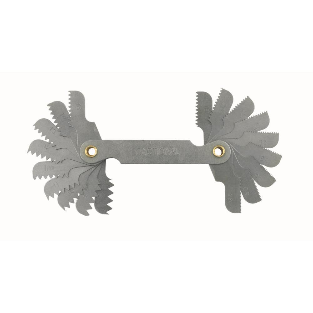 Irwin 18 Leaf Thread Gauge - Flockneti