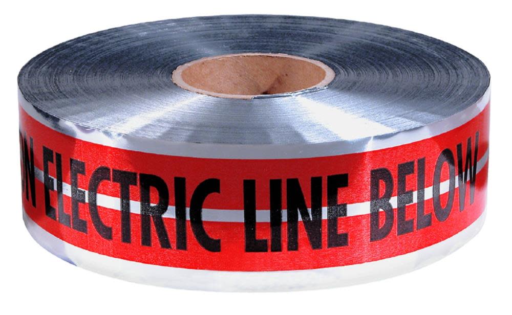 Empire Level MAGNATEC Premium Detectable Tape Electric Line - Flockneti