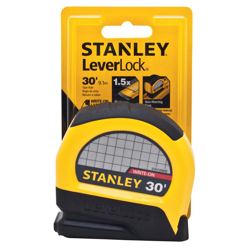 30Ft LeverLock Tape Measure - Flockneti