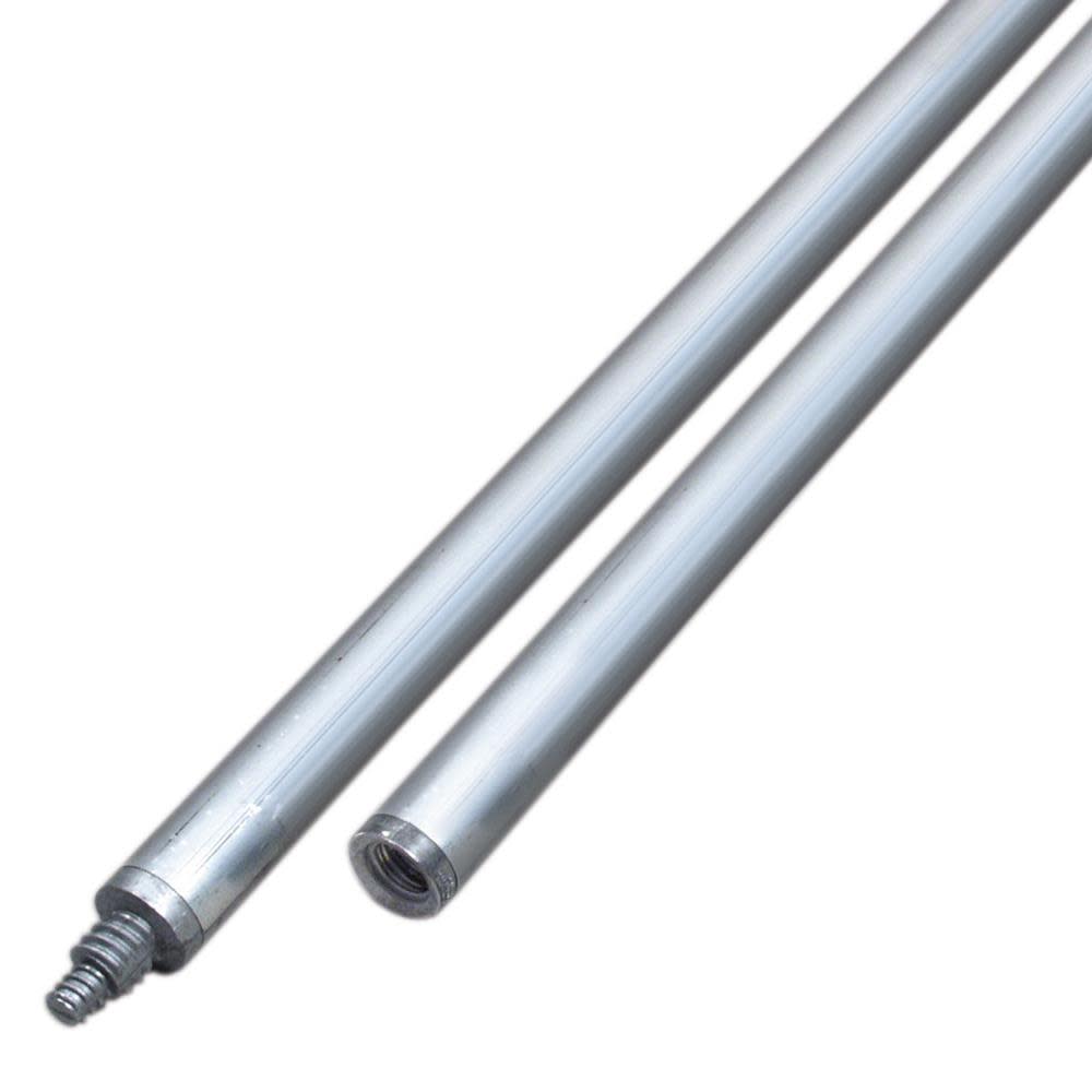Kraft Tool Co 10 Ft. Aluminum Threaded Handle with 1-3/4 In. Diameter - Flockneti