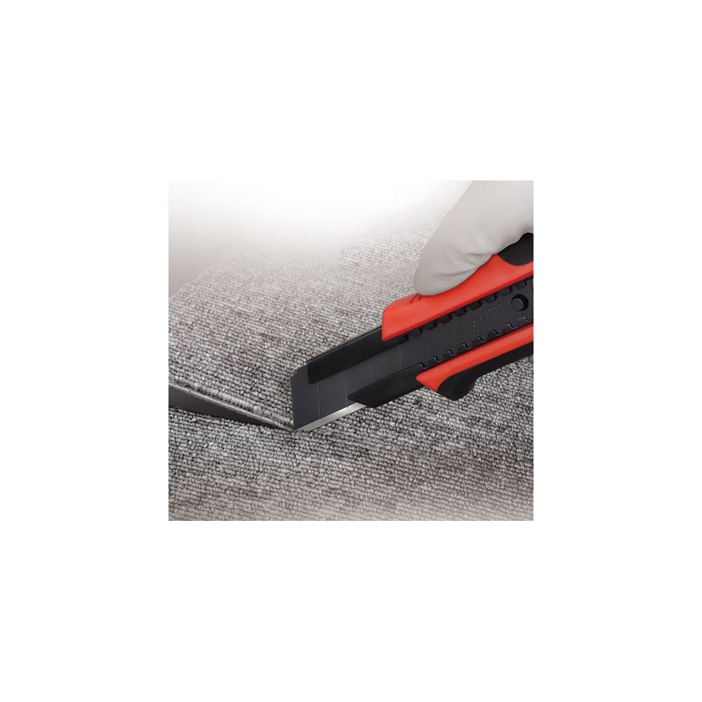 Tajima 0.7 mm x 25 mm Razor Black Dial Lock Blade Utility Knife - Flockneti