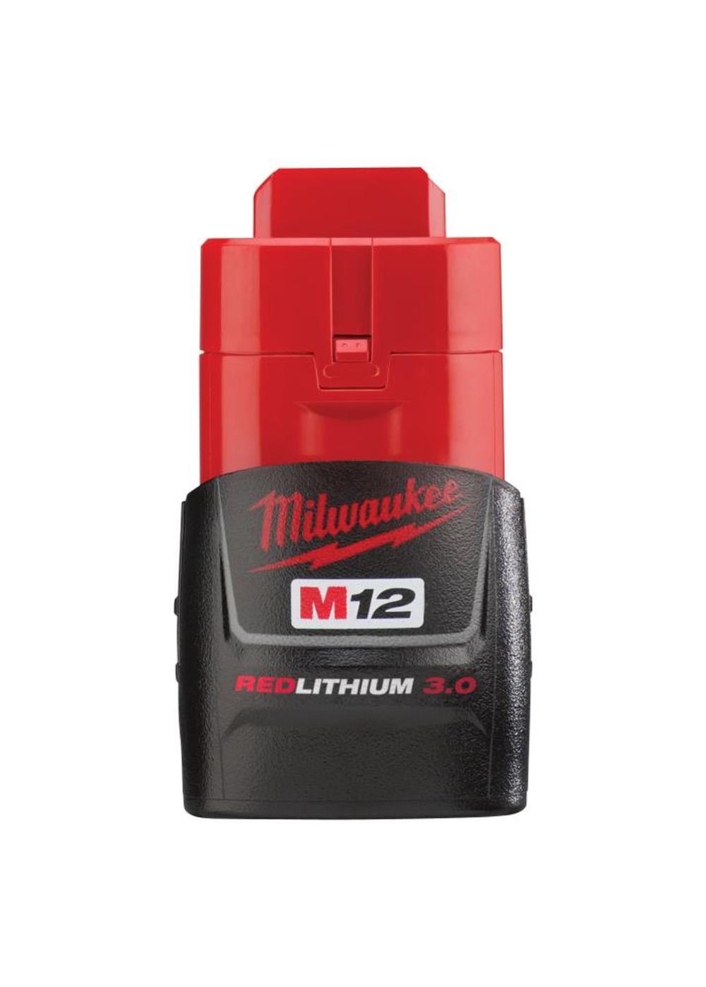 Milwaukee M12 REDLITHIUM XC 6Ah Extended Capacity and 3Ah Compact Battery 2pk Bundle - Flockneti