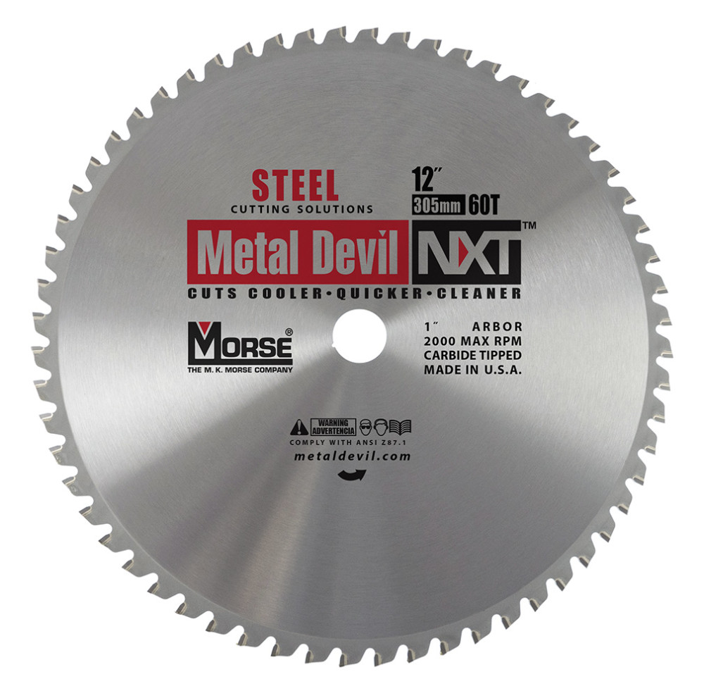 MK Morse Metal Devil NXT Circular Saw Blade 12″ Steel - Flockneti