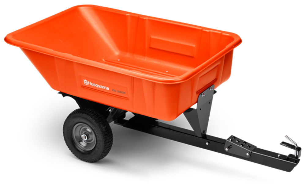 Husqvarna 10 Cu. Ft. Poly Swivel Dump Cart - Flockneti