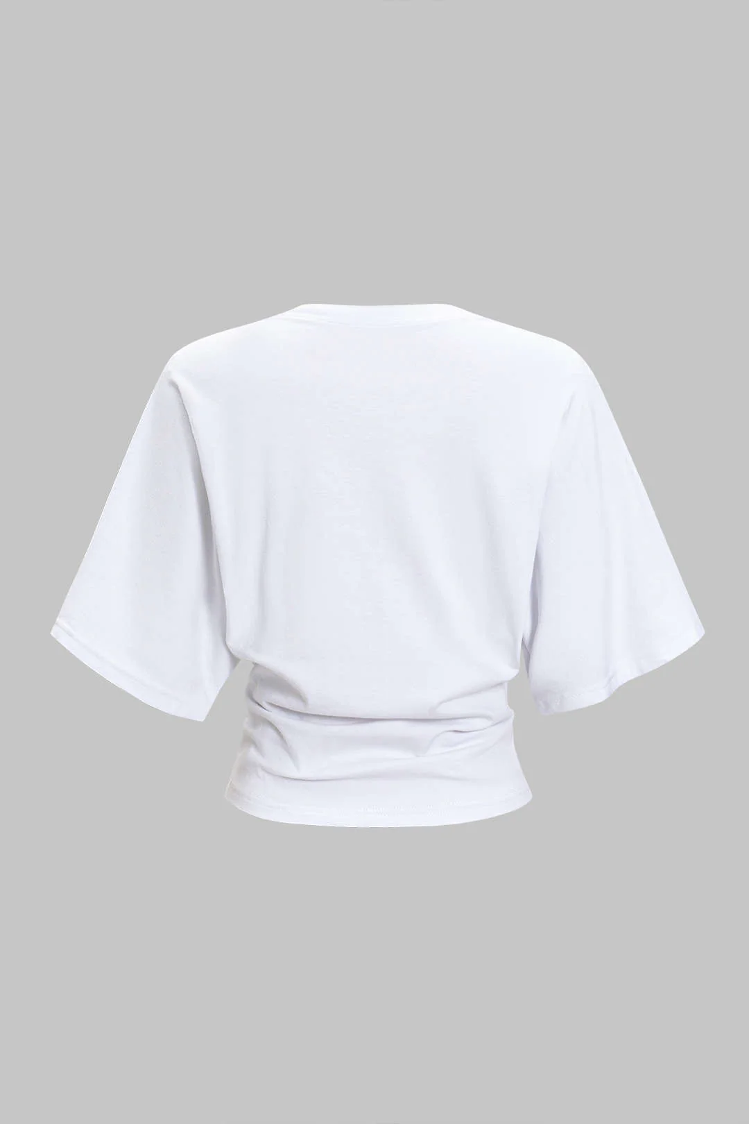 Round Neck Short Sleeve T-Shirt - Flockneti