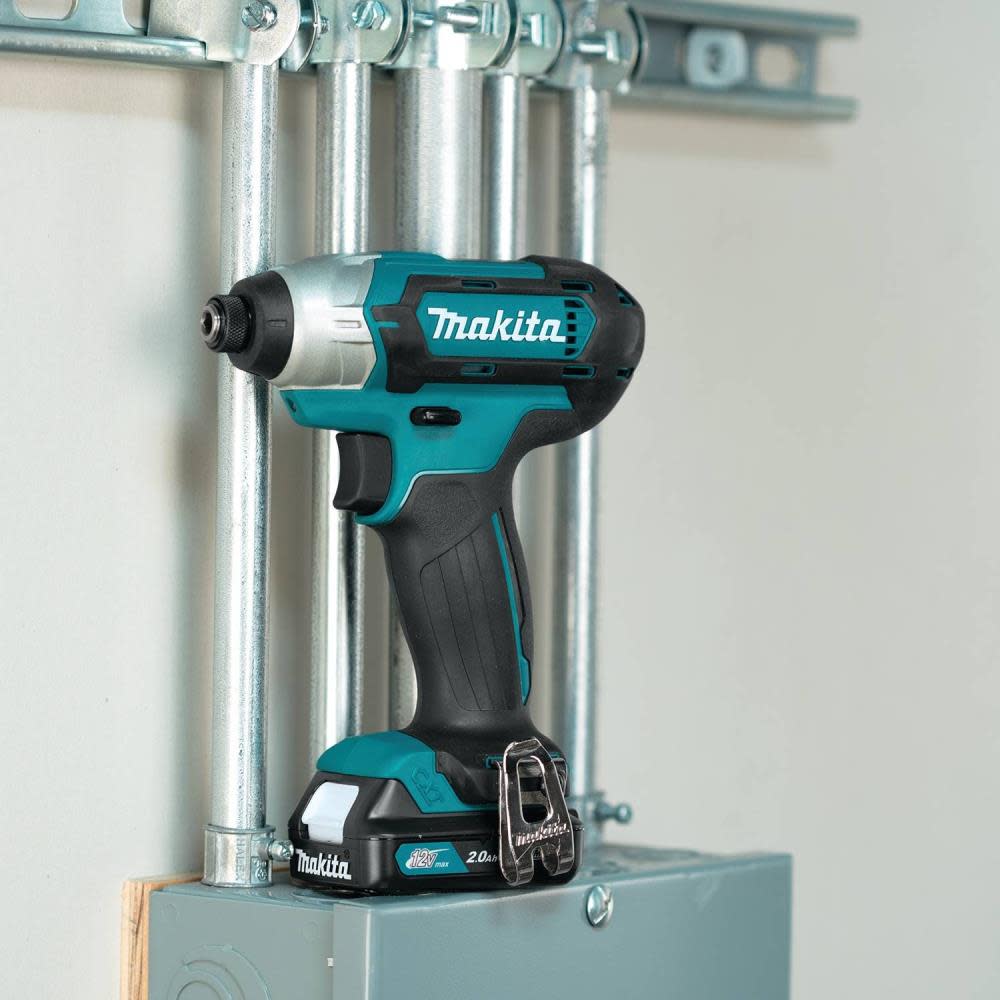 Makita 12V Max CXT Lithium-Ion Cordless 4-Pc. Combo Kit (2.0Ah) - Flockneti