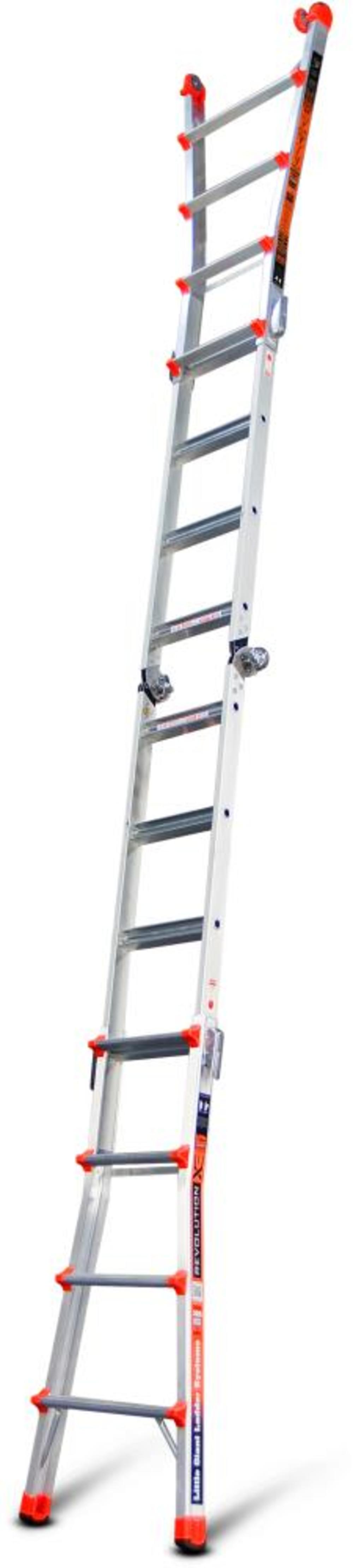 Little Giant Safety Revolution M17 Aluminum 300 lb Telescoping Type-1A Multi-Position Ladder - Flockneti