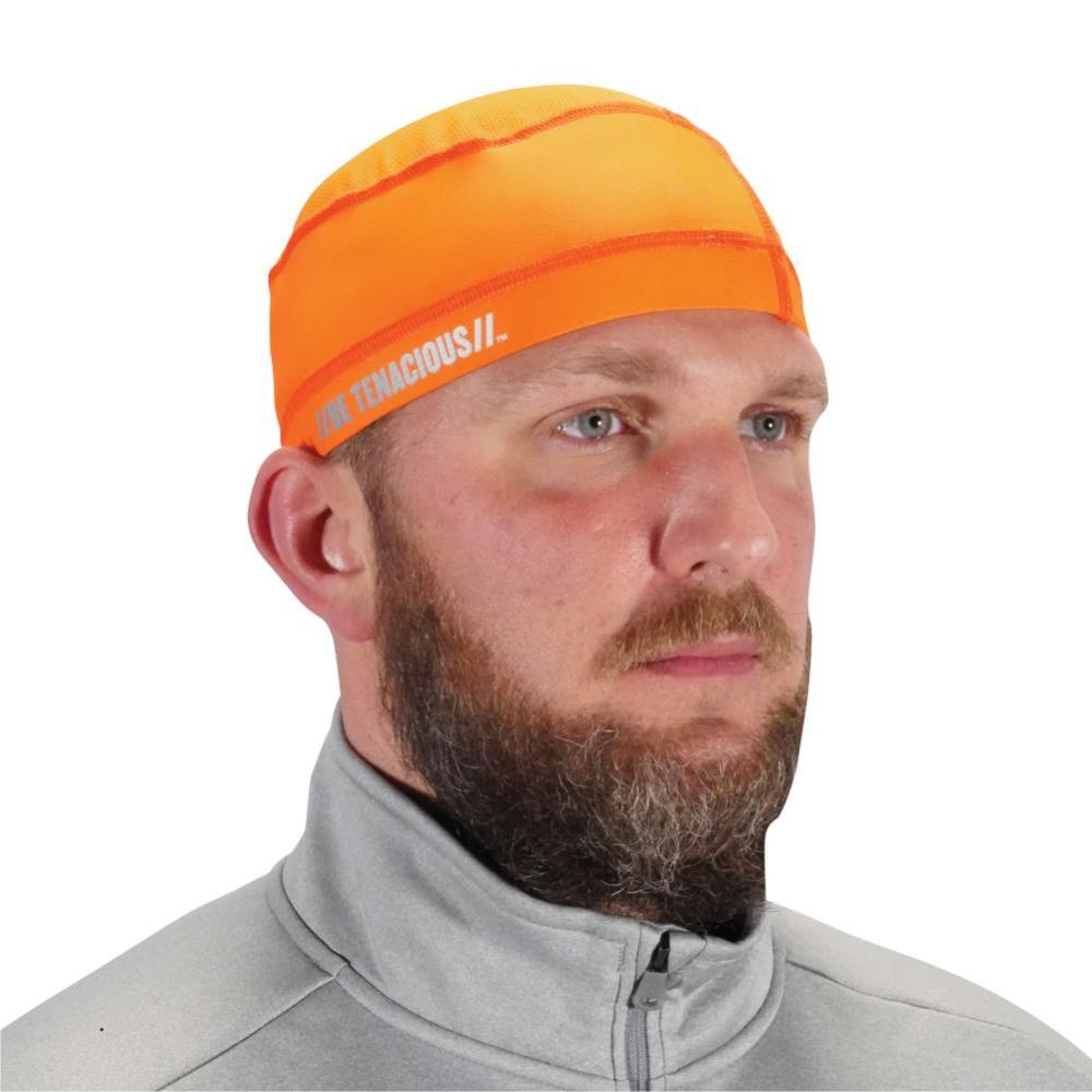 Ergodyne Chill Its 6632 Cooling Skull Cap Orange - Flockneti