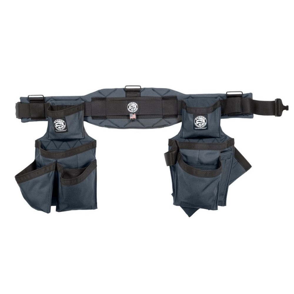 Occidental Leather Badger Carpenter Toolbelt Set Gunmetal Gray Small - Flockneti