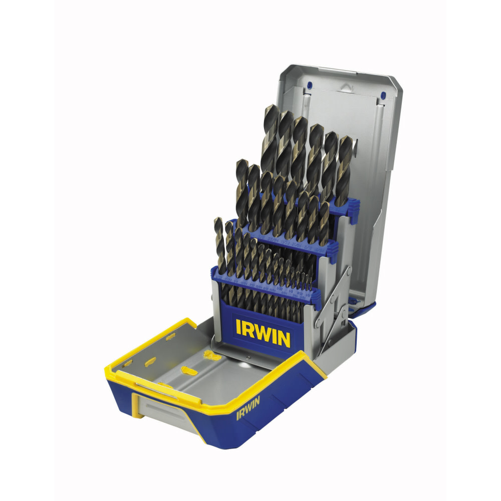 Irwin 29PC DRILL BIT INDUST SET CASE B & G - Flockneti